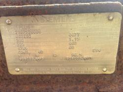 Siemens 200 HP 1800 RPM 447TZ Squirrel Cage Motors 90813