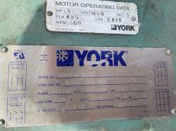 York 350 HP 3600 RPM 447TDZ Squirrel Cage Motors 90850