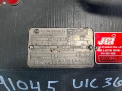 Reliance 250 HP 1750/2000 RPM ULC3612ATZ DC Motors 91045
