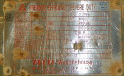 Teco Westinghouse 800 HP 1200 RPM 6808B Squirrel Cage Motors 91145