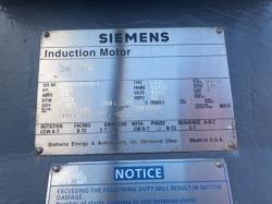Siemens 1250 HP 3600 RPM 5810S Squirrel Cage Motors 91197