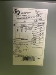 Hammond 145 KVA Transformers 91380