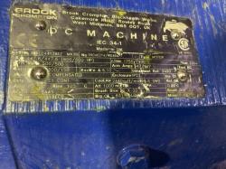 Brook-Crompton 600 HP 1750/1900 RPM LC4412ATZ DC Motors 91433