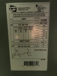hammond 118 kva transformers 91514