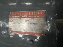 General Electric 150 HP 1750/2000 RPM 407AT DC Motors 91517