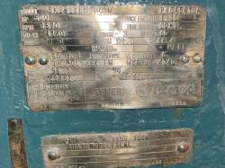General Electric 600 HP 3600 RPM 5011LS Squirrel Cage Motors 91518