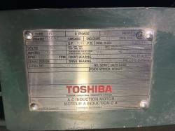 Toshiba 400 HP 1200 RPM H509Z Squirrel Cage Motors 91563