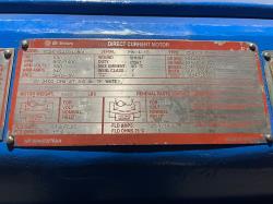 General Electric 600 HP 850/1400 RPM 6173 DC Motors 91595