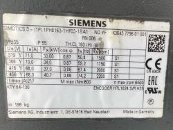Siemens 40 HP 1800 RPM 160 Squirrel Cage Motors 91635