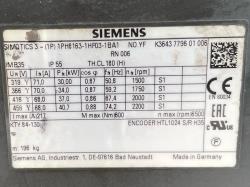 Siemens 40 HP 1800 RPM 160 Squirrel Cage Motors 91637