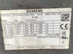 Siemens 40 HP 1800 RPM 160 Squirrel Cage Motors 91641