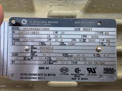 General Electric 25 HP 3600 RPM 284TSC Squirrel Cage Motors 91672