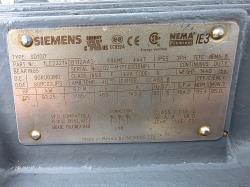 Siemens 125 HP 1800 RPM 444T Squirrel Cage Motors 91686