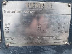 Siemens 500 HP 3600 RPM 588S Squirrel Cage Motors 91733