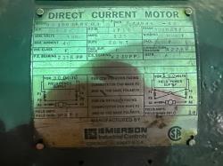 Emerson 75 HP 1750 RPM 3210ATZ DC Motors 91742