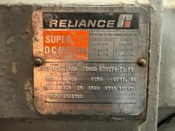 Reliance 500 HP 1150/1500 RPM 682ATS DC Motors 91768
