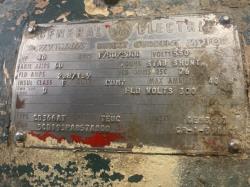 General Electric 40 HP 1750/2000 RPM 366AT DC Motors 91786