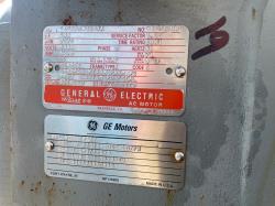 General Electric 500 HP 3600 RPM 509DZ Squirrel Cage Motors 91806