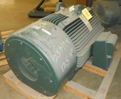 Toshiba 125 HP 720 RPM 447/9T Squirrel Cage Motors 91913