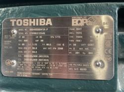 Toshiba 60 HP 1800 RPM 364T Squirrel Cage Motors 91952