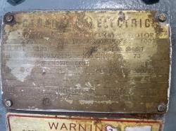 General Electric 75 HP 1750/2100 RPM 366AT DC Motors 91964
