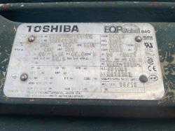 Toshiba 250 HP 1200 RPM 449T Squirrel Cage Motors 91990