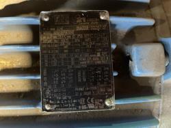 WEG 25 HP 1200 RPM 324T Squirrel Cage Motors 92020