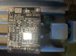 WEG 25 HP 1200 RPM 324T Squirrel Cage Motors 92022