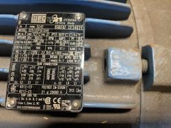 WEG 25 HP 1200 RPM 324T Squirrel Cage Motors 92023