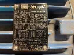 WEG 25 HP 1200 RPM 324T Squirrel Cage Motors 92025