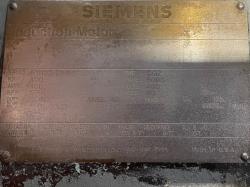 Siemens 400 HP 1800 RPM 509S Squirrel Cage Motors 92035