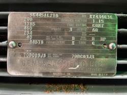 General Electric 200 HP 1800 RPM 445TS Squirrel Cage Motors 92051