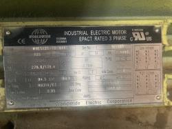 Worldwide 125 HP 1800 RPM 444T Squirrel Cage Motors 92053