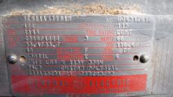 General Electric 400 HP 1200 RPM 5011LL Squirrel Cage Motors H0427