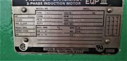 Toshiba 400 HP 1800 RPM 5010US Squirrel Cage Motors H0619