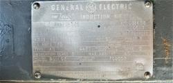 General Electric 150 HP 1200 RPM 447T Squirrel Cage Motors H0722