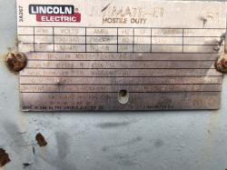 Lincoln 100 HP 3600 RPM 405TS Squirrel Cage Motors H1053