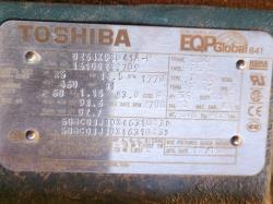 Toshiba 25 HP 1800 RPM 284T Squirrel Cage Motors H1127