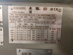 Siemens 800 HP 900 RPM 450 Squirrel Cage Motors H1156